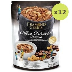 Diamondgrains Coffee Granola 500g – 12 Packs