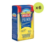 Divella Polenta Corn Flour 500 g – 6 Packs