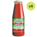 Divella Tomato Passata Sauce 680g – 6 Packs