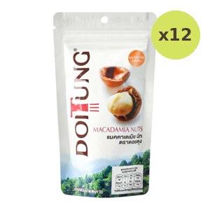 Doitung Macadamia Nuts Salted Egg Flavor 50 g – 12 Packs