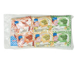 Lotte Bubup Bubble Gum Drink 3g packet featuring colorful branding and a bubble gum flavor illustration.