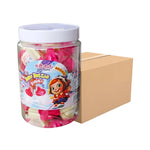 Chailai Inter Foods Soft Candy snacks, colorful chewy confectionery with vibrant fruit flavors, displayed in a clear bowl.