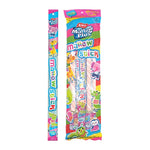 ERKO Erko Stick Marshmallow Strawberry snack, 20g x12, colorful marshmallow sticks with strawberry flavor in clear packaging.