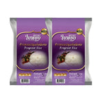 Baiyoke Special Selected Fragrant Pathum Rice 5kg bag, dry grocery, showcasing the rice grains in a clear package.