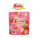 Zoda Wow Gummy Strawberry flavor snack, colorful chewy candies in a 45g package, perfect for sweet confectionery treats.