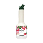 Giffard Fruit Mix Raspberry 1L bottle for baking and cocktails, in a clear plastic container with a red and white label.