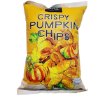 Anna crispy pumpkin chips, a tasty confectionery snack with golden, crunchy pumpkin slices.