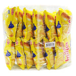 Tasto Potato Chips Salt 11g snack pack, crispy potato chips in a bright orange bag, perfect for dry grocery and snack lovers.