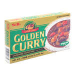 S&B Golden Curry Sauce Medium Hot 1kg dry grocery package with curry sauce powder and ingredients.