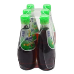 Squid Brand Fish Sauce 300ml bottle, part of a 6-pack, in clear glass with a label, used for Asian cooking and seasoning.