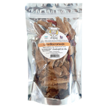 Chaokhunpoo Crispy Fish Tempura Flavor confectionery snack showing golden, crunchy fish-shaped chips in a resealable bag