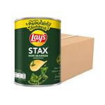 LAYS STAX Nori Seaweed snack in 42g pack, crispy seaweed flavored snack, stacked in a clear bag for on-the-go snacking.