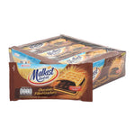 MALKIST Chocolate Crackers 36g snack pack, displaying crispy chocolate-flavored biscuits in a transparent wrapper.