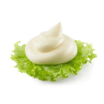 Heinz Salad Cream with rapeseed oil and vinegar, 285ml bottle, shown in a pack of four for dry grocery shopping.
