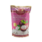 SRIWANNA Sriwanna G Freeze Dried Mangoteen in clear packaging, showing dried mangoteen pieces ready for snacking or cooking.