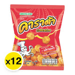 Carada Crispy Snack Squid Flavor 14g pack, crispy dried squid snack from CARADA, ideal for savory snack lovers.
