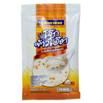 McGarrett Instant Oats Porridge Chicken Flavor in a ready-to-eat grocery pack, featuring a bowl of creamy chicken-flavored oatmeal.