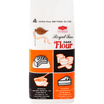 Royal Fan Cake Flour package, a fine white flour for baking, shown in a grocery product image.