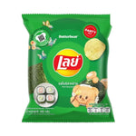 Lays Classic Nori Seaweed snack package, 105g x14, crunchy snack with seasoned seaweed flavor in colorful packaging