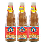 DEK SOM Boon Soybean Paste Formula 1 in three 800g packs, dry grocery product, showing sealed jars with label and soybean paste inside