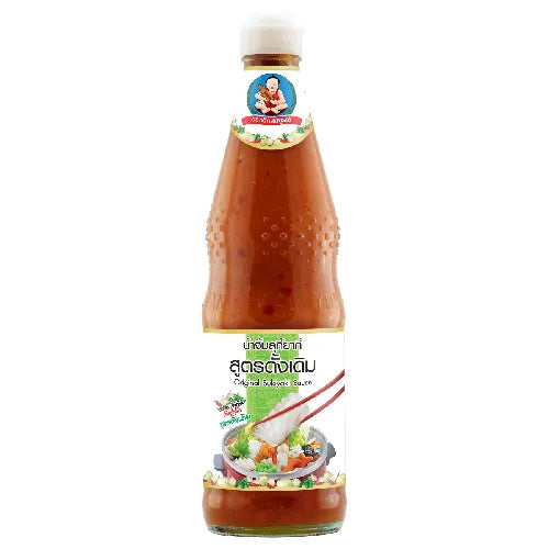 Deksomboon Original Sukiyaki Sauce in 800g bottle, a traditional Japanese-style savory sauce for cooking and dipping.