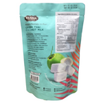 Kunna Crispy Thai Coconut Milk confectionery snack in a clear package, showcasing the crispy, golden-brown snack pieces.