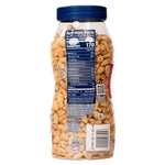 Planters Dry Roasted Peanuts in a bowl, showing golden-brown, crunchy confectionery snack with the Planters brand logo visible.