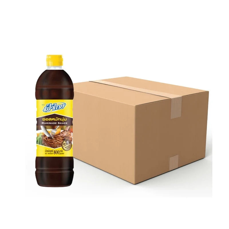 Fathai Marinade Sauce 800g pack, dry grocery product, showing the jar with label and cap, ideal for flavorful cooking.