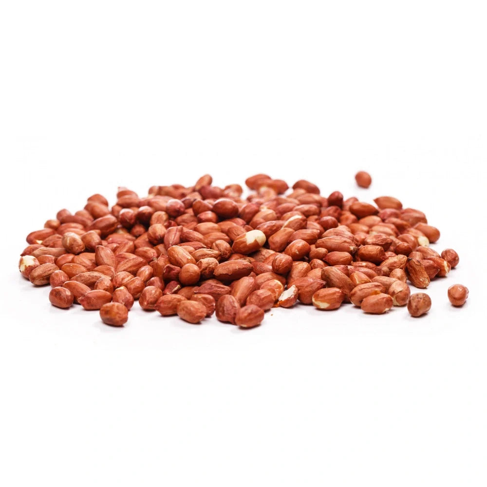 Six 500g packages of RAITIP dry roasted peanuts in a single image, showcasing the Raitip Peanut product in bulk packaging.