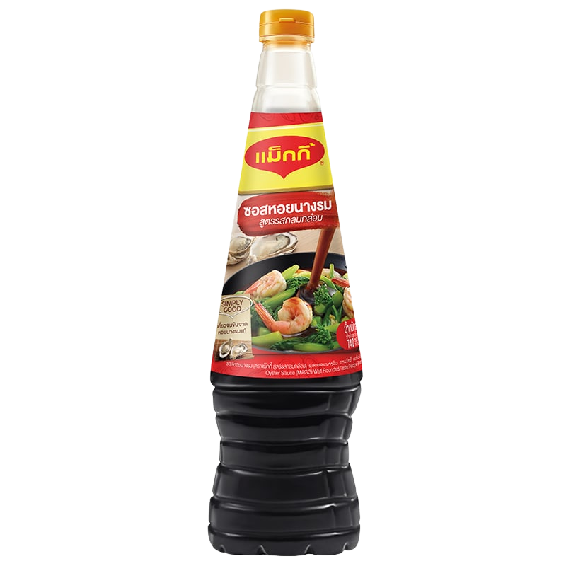 Maggi Oyster grocery product package featuring Maggi brand oyster flavor seasoning in a sealed packet.