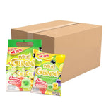 Grinny Tropical Fruits Flavour Gelatin Dessert 15g packets, colorful dry snack, perfect for fruity gelatin treats.