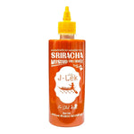 J-LEK Sriracha Chili Sauce mixed with mustard in a 510g jar, ideal for enhancing dishes with spicy and tangy flavor.