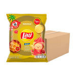 LAYS Rock HOT Chili Squid snack, 105g pack, spicy seafood-flavored confectionery, crispy and flavorful snack image