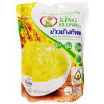 Chang Vitaminenriched Hom Mali Rice in a grocery bag, showcasing the rice grains and packaging with brand label visible.
