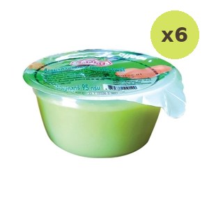Empire Pandan Flavored Custard 95 g – 6 Packs