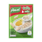 Knorr CUP JOK instant chicken porridge sachets, 32g x4, dry grocery product with dry, prepared chicken-flavored porridge in sachets.