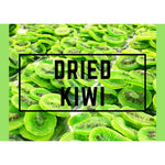 Thong Poon dried kiwi slices in a 200g package, showcasing vibrant green and brown dried fruit pieces on a white background.