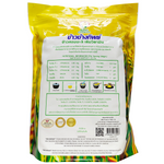 Chang Vitaminenriched Hom Mali Rice in a bag, showing the packaging with rice grains visible inside.
