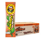Sunsnack Bar-B-Q Flavor snack bars, 12g each, in a pack of 12, showing crispy, flavorful snack bars in packaging.