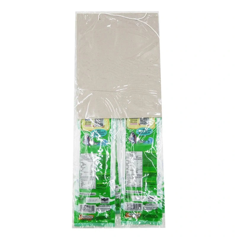Taro Fish Snack Korean seaweed-flavored dry snack, 10g x6 packs, packaged in colorful snack bags for convenient munching.