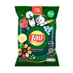 LAYS Classic Mieng Kham snack pack, 69g x12, traditional confectionery with crunchy, savory flavor in colorful packaging