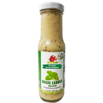 Fresh basil leaves from Guyvy Healthy Basil Leaf Dressing, showcasing vibrant green herbs for flavorful grocery use.