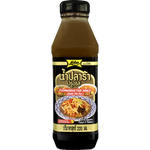 Lobo Fermented Fish Sauce bottle, a key ingredient in Asian cooking, with a dark liquid and label visible.