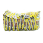 Greennut Crispy Green Peas Squid snack, 17g pack, featuring crunchy green peas with squid flavor in a dry grocery snack pack.