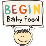 Begin Baby Rice Puff snack featuring light, crispy rice puffs suitable for babies, displayed in a colorful package.