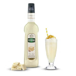 Mathieu Teisseire White Chocolate Syrup 700ml bottle, ideal for baking and beverages, with white chocolate flavor and smooth bottle design.
