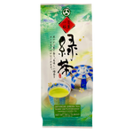 Makotoen Every Days Ryokuha drink in a clear glass bottle with Japanese label, showcasing a traditional Japanese beverage.