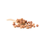 Flying Tiger Peanuts bin containing 5kg of dry grocery peanuts in a clear container with a label.