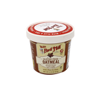 Bob's Red Mill Oatmeal with brown sugar in a bowl, showing a healthy breakfast option with oats and sweet brown sugar topping.