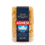 Agnesi Pasta #87 in a clear package, showcasing long, thin pasta strands suitable for various Italian dishes.